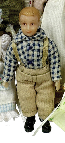 Dollhouse Miniature Karl Peterson Country Victorian Boy